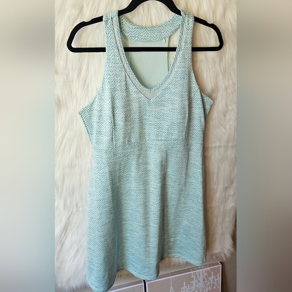 Mondetta Classic Textured Knit Chevron Athleisure Dress - Picture 2 of 8